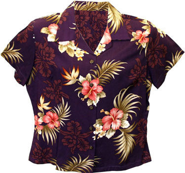 LONGYUAN Ladies Tunic Tops 2024 Summer Short Sleeve T-shirts Hawaiin Beach  Blouse whit Leggings Fl Small at  Women's Clothing store