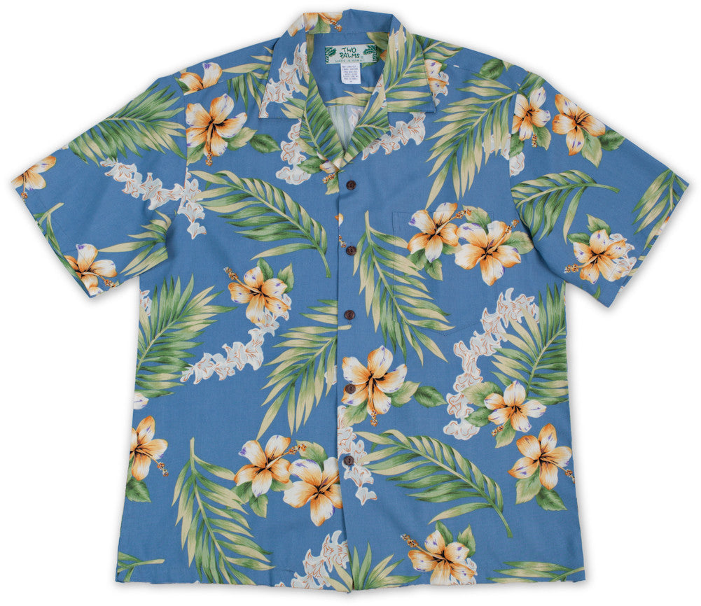 Tuberose Blue – Two Palms Aloha Wear Manufacturer